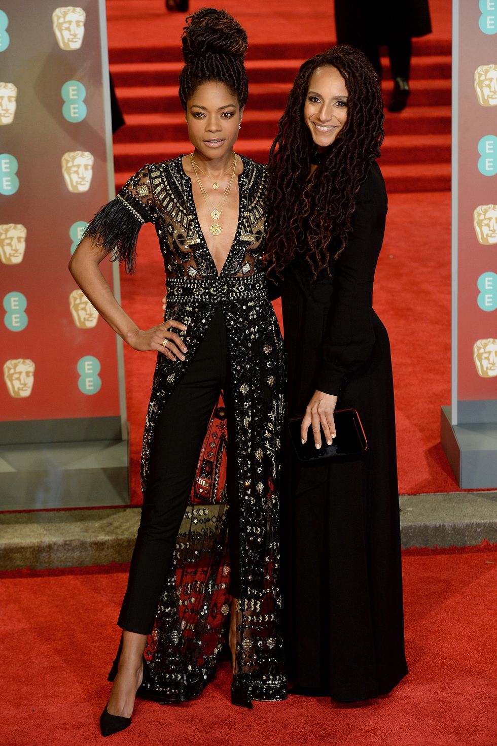 Baftas red carpet - activists and leaders